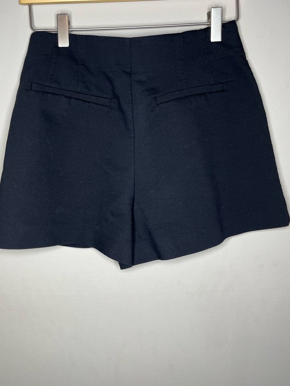 Zara Black Business Casual Shorts